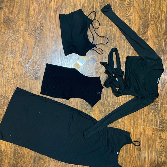 Bin of clothes, sweaters, sweats, body suits, rompers and more! - Picture 4 of 8